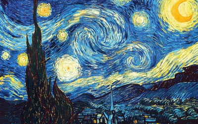 The Starry Night, by Van Ghogh - Original