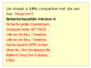 Gelijkaardigheid tussen gebruikers
