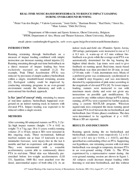 Download 'Real-time music-based biofeedback to reduce impact loading during over-ground running'
